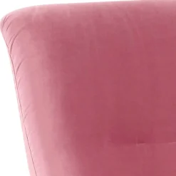 Online Wohnen Wohnzimmer Sessel in Rosa und Nussbaum - Jily