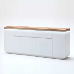 Online Wohnen Wohnzimmer Sideboard Zelda mit LED Beleuchtung