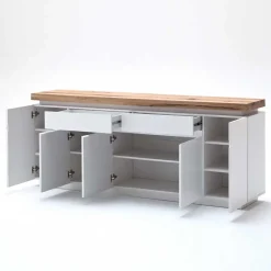 Online Wohnen Wohnzimmer Sideboard Zelda mit LED Beleuchtung