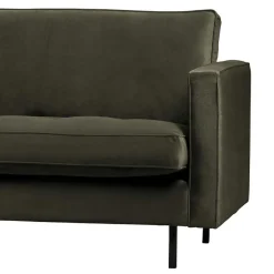 New Wohnen Wohnzimmer Sofa in Dunkelgrün Samtbezug - Lasirena