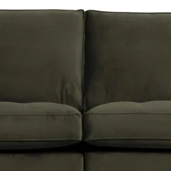 New Wohnen Wohnzimmer Sofa in Dunkelgrün Samtbezug - Lasirena
