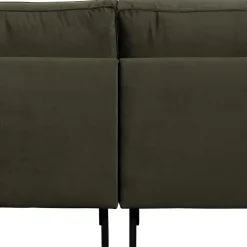 New Wohnen Wohnzimmer Sofa in Dunkelgrün Samtbezug - Lasirena