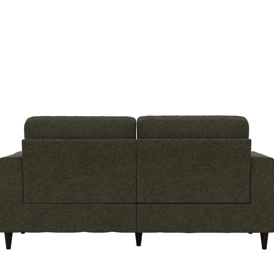 Hot Wohnen Wohnzimmer Sofa in Grau Stoffbezug - Alicia
