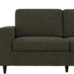 Hot Wohnen Wohnzimmer Sofa in Grau Stoffbezug - Alicia