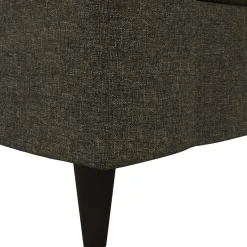 Hot Wohnen Wohnzimmer Sofa in Grau Stoffbezug - Alicia