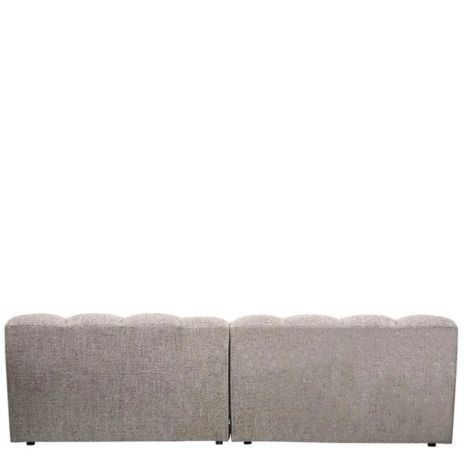 Hot Wohnen Wohnzimmer Sofa in Schlammfarben Melange - Sovia