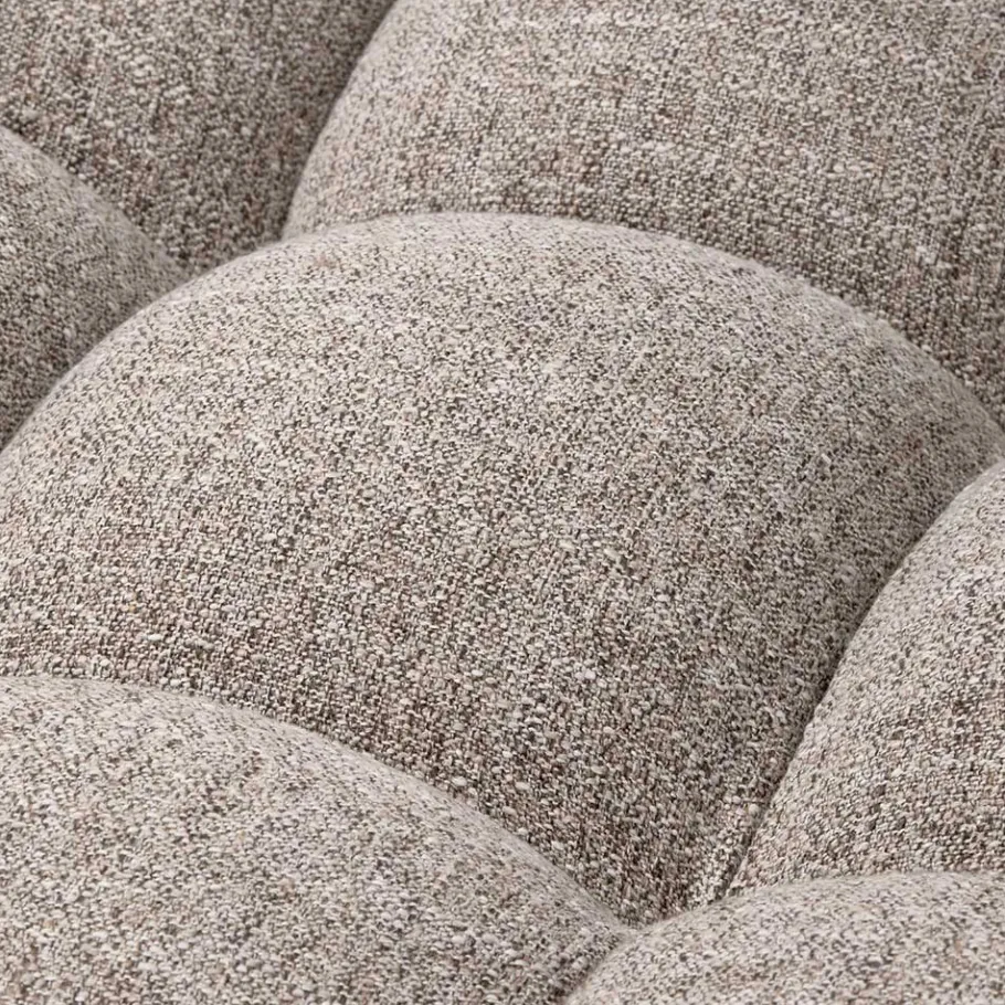 Hot Wohnen Wohnzimmer Sofa in Schlammfarben Melange - Sovia