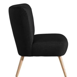 Clearance Wohnen Wohnzimmer Stoffsessel in Schwarz - Adaliz