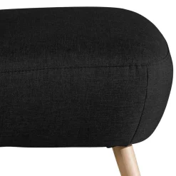 Clearance Wohnen Wohnzimmer Stoffsessel in Schwarz - Adaliz