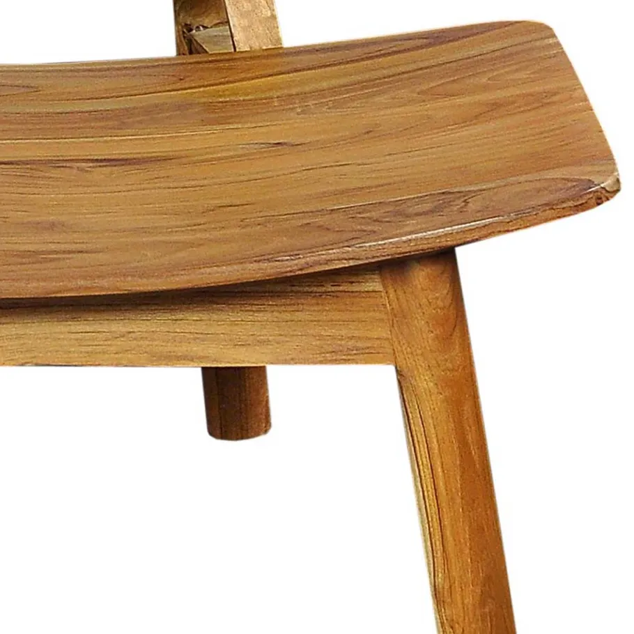 Best Wohnen Wohnzimmer Stuhl aus Teak Massivholz - Vivienno