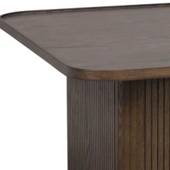 Best Wohnen Wohnzimmer Säulentisch in Eiche Dunkel - Maroco