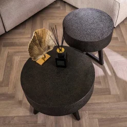 Online Wohnen Wohnzimmer Tisch in Schwarzbraun - Myranga