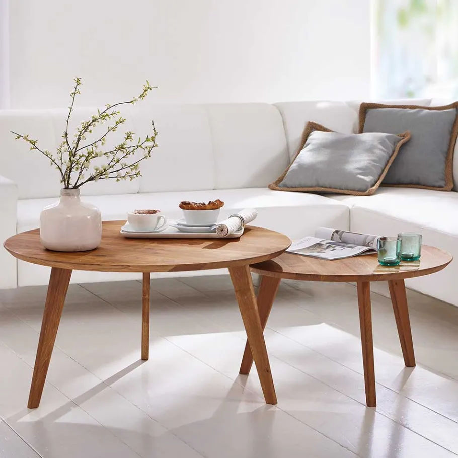 Online Wohnen Wohnzimmer Tisch rund - Baluna