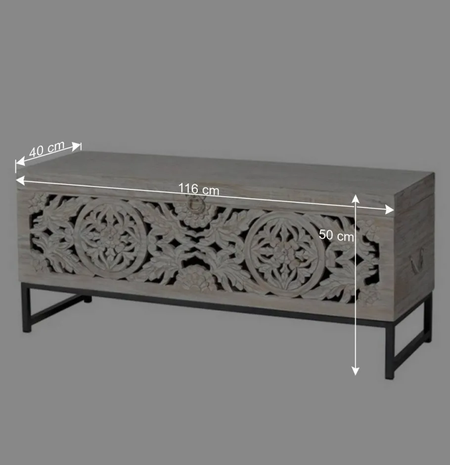 Clearance Wohnen Wohnzimmer Truhentisch im Vintage Look - Fudorus
