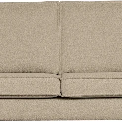 Outlet Wohnen Wohnzimmer Zweisitzer in Beige Boucle - Glamoure