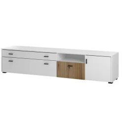 Hot Wohnen Wohnzimmermöbel Set zweifarbig - Nenaloro (fünfteilig)