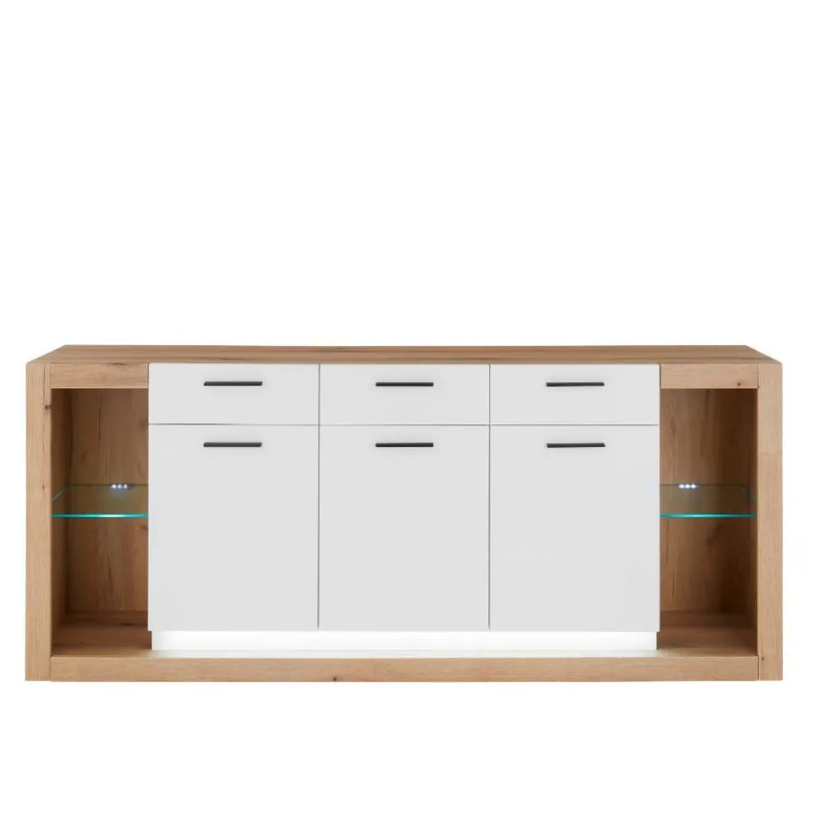Sale Wohnen Wohnzimmerschränke und Wandboard Set - Adejano (dreiteilig)