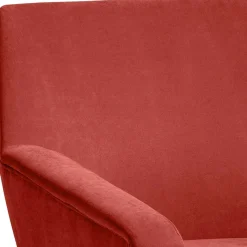 Hot Wohnen Wohnzimmersessel in Terracotta Velours - Emjada