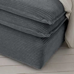 Best Wohnen Wohnzimmersessel und Hocker Set - Ruffos (zweiteilig)