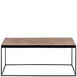 Hot Wohnen Wohnzimmertisch aus Teak mit Antik Finish - Roady