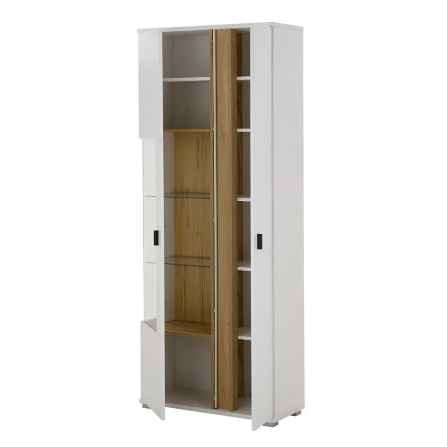 Best Wohnen Wohnzimmervitrine mit LED Beleuchtung - Racelyn