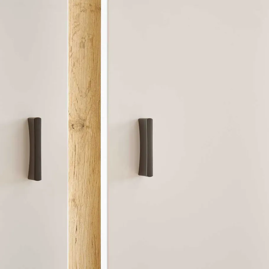 Best Wohnen Wohnzimmervitrine mit LED Beleuchtung - Racelyn