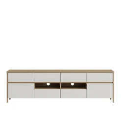 Discount Wohnen Wohnzimmer-Wohnwand Set - Ovidio (vierteilig)