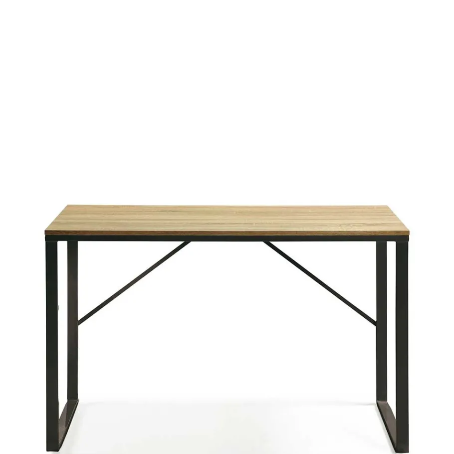 Sale Wohnen 120x60 Bügelgestell Schreibtisch in Holz Dekor - Future