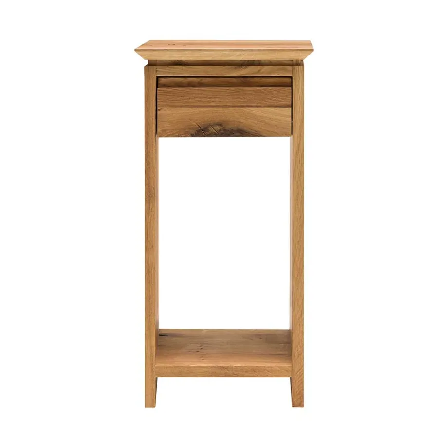 Best Wohnen 30x30 Blumenhocker aus Wildeiche Massivholz - Anndra