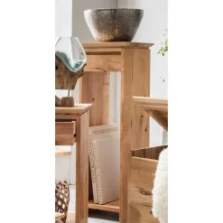Best Wohnen 30x30 Blumenhocker aus Wildeiche Massivholz - Anndra