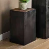 Discount Wohnen 30x30 Blumenständer aus Hartholz & Metall - Marlo