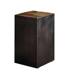 Discount Wohnen 30x30 Blumenständer aus Hartholz & Metall - Marlo