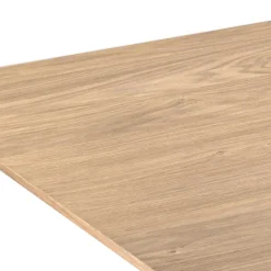 Online Wohnen 75x75 cm Couchtisch mit grauer Glasablage - Tselesto
