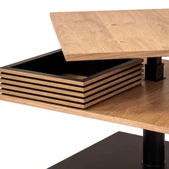 New Wohnen 70x70 cm Couchtisch mit Staufach - Portland