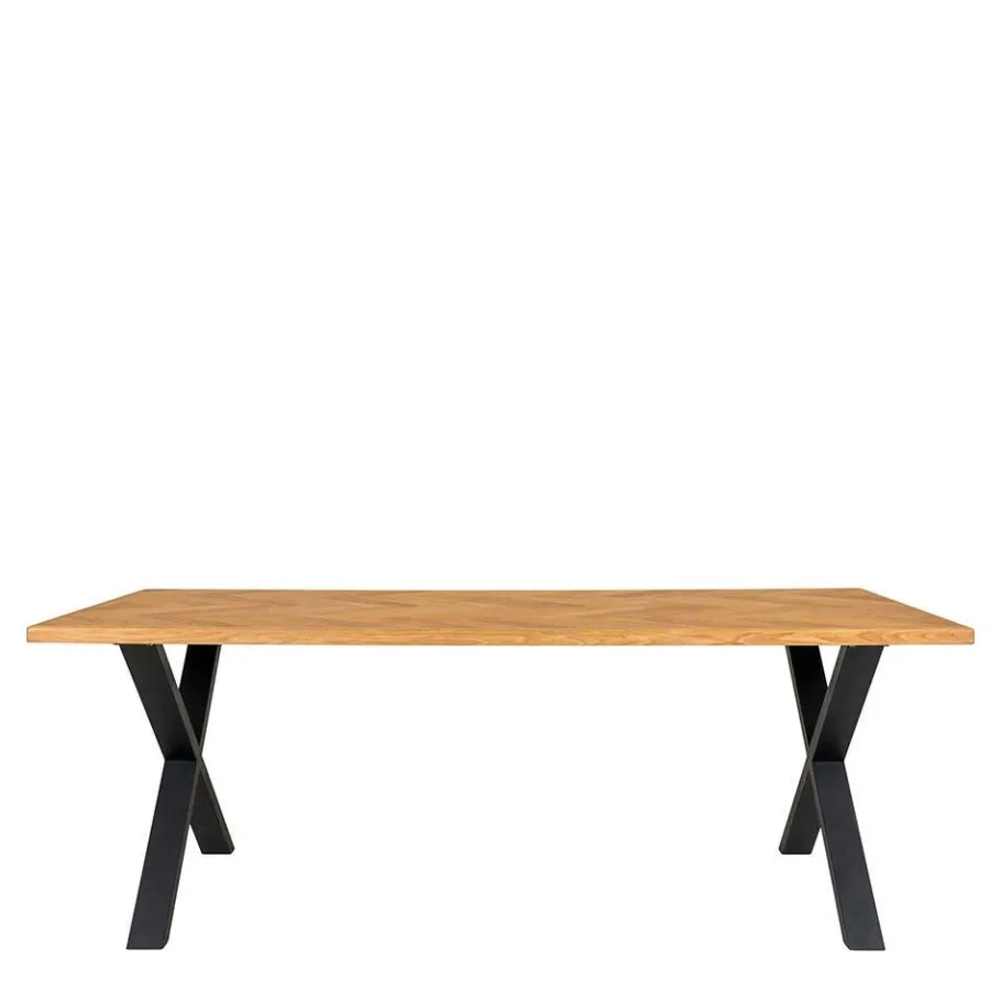 Hot Wohnen 200x95 cm Esstisch mit Eiche Furnier - Pablona