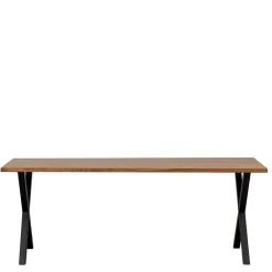 Wohnen 200x90 cm Esszimmertisch in Walnuss Furnier - Athias