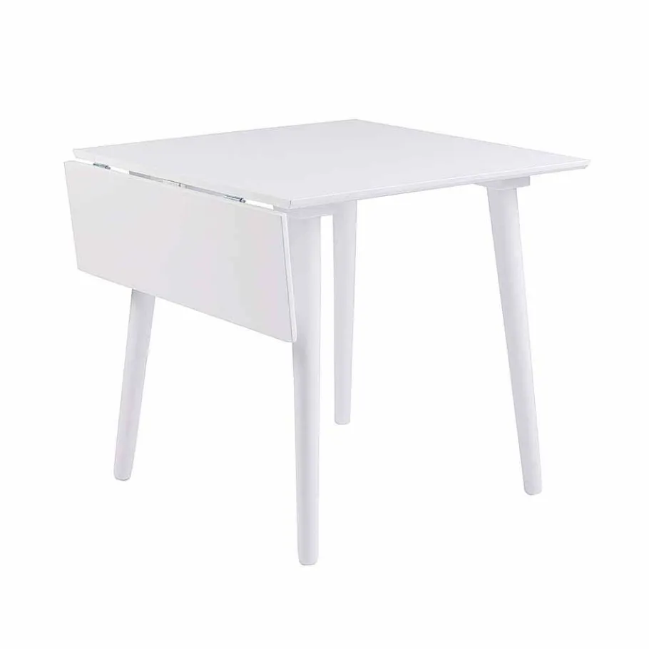 Hot Wohnen 80x80 cm Küchentisch aus Gummibaum - Valtoma