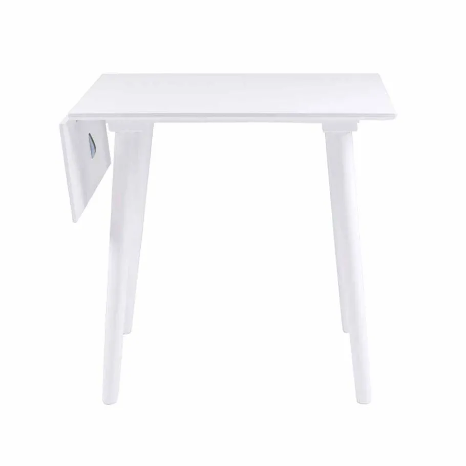 Hot Wohnen 80x80 cm Küchentisch aus Gummibaum - Valtoma
