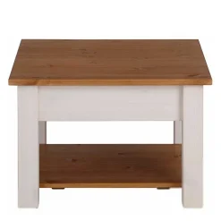 Sale Wohnen 60x60 cm Landhaus Couchtisch mit Schublade - Auslava
