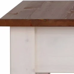 Sale Wohnen 60x60 cm Landhaus Couchtisch mit Schublade - Auslava