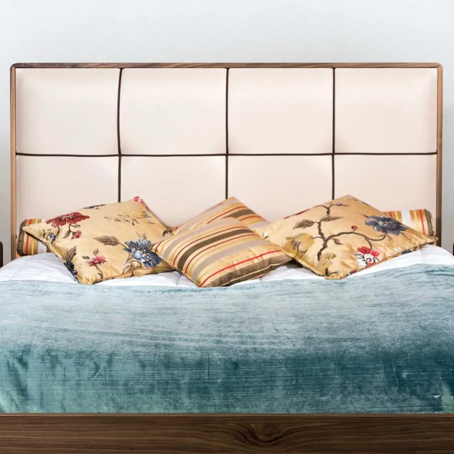 Clearance Wohnen 180x200 Designbett & Nachttische - Zalto (dreiteilig)