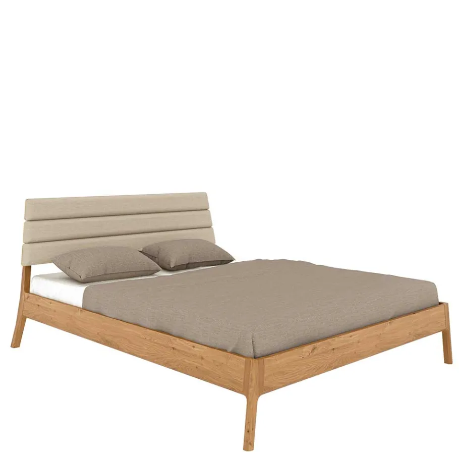 New Wohnen 140x200 Designbett aus Wildeiche - Puwa