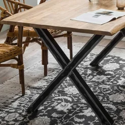 Online Wohnen 160x85 Esszimmertisch aus Mangoholz - Bastiono
