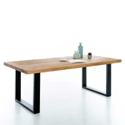 Clearance Wohnen 200x100 Esszimmertisch mit U-Gestell Schwarz - Arello