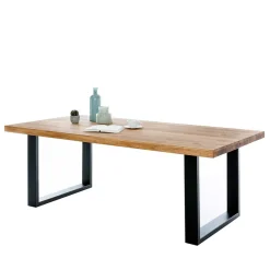 Clearance Wohnen 200x100 Esszimmertisch mit U-Gestell Schwarz - Arello