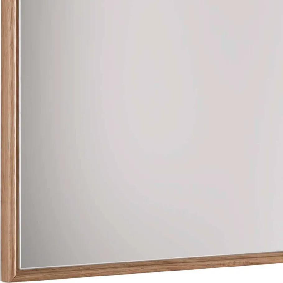 Best Wohnen 80x80 Garderobenspiegel mit Holzrahmen - Zonga