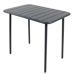 Online Wohnen 80x55 Gartentisch & Klappstühle Set - Xenata (dreiteilig)