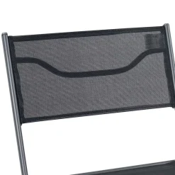 Online Wohnen 80x55 Gartentisch & Klappstühle Set - Xenata (dreiteilig)