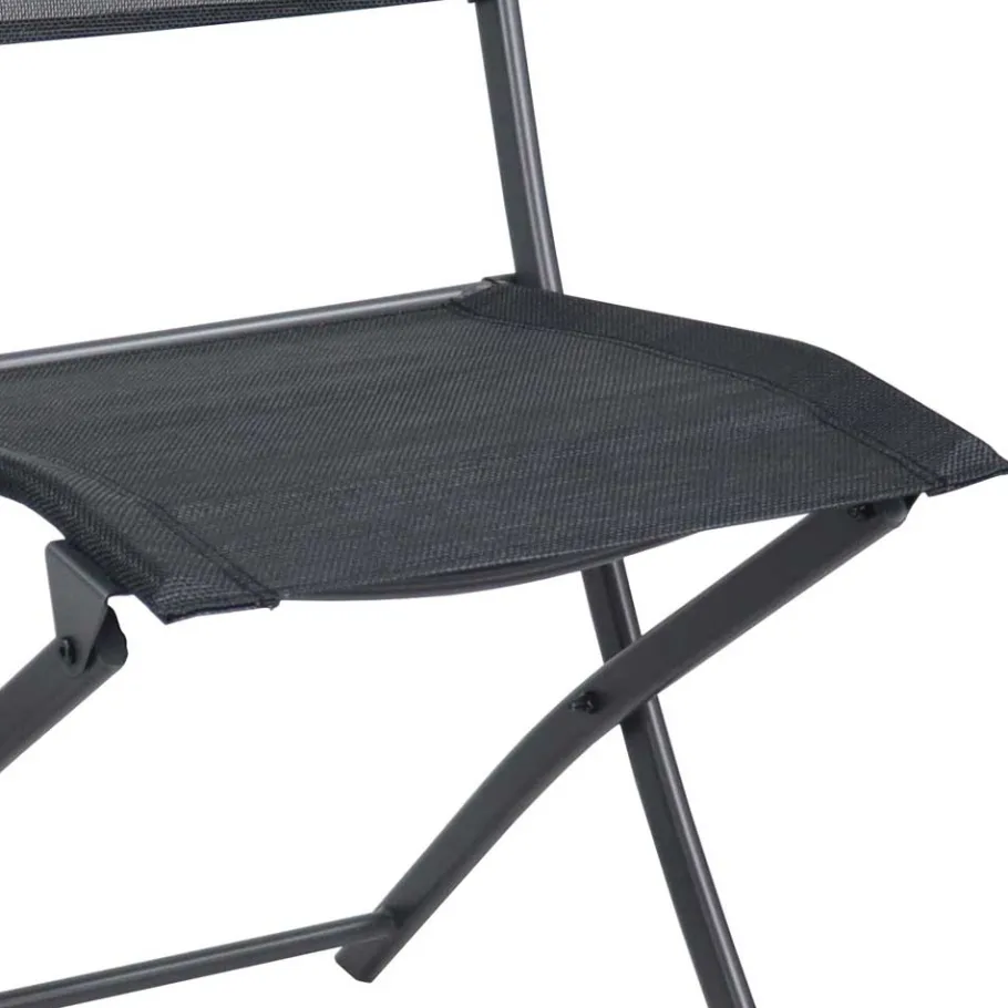 Online Wohnen 80x55 Gartentisch & Klappstühle Set - Xenata (dreiteilig)
