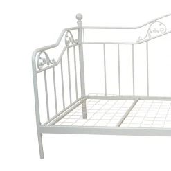 Best Wohnen 90x200 Metall Daybed in Weiß - Alberton